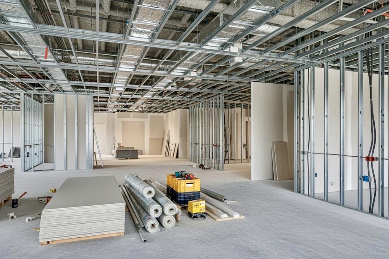 Commercial project under construction