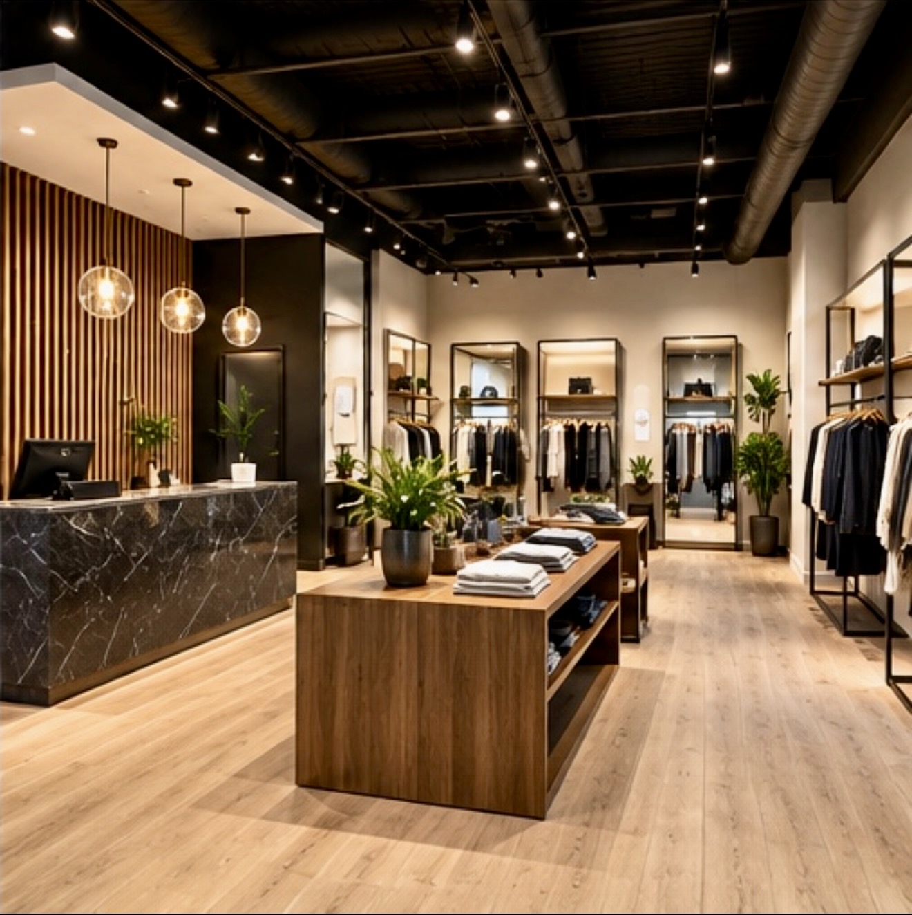 Commercial project completed