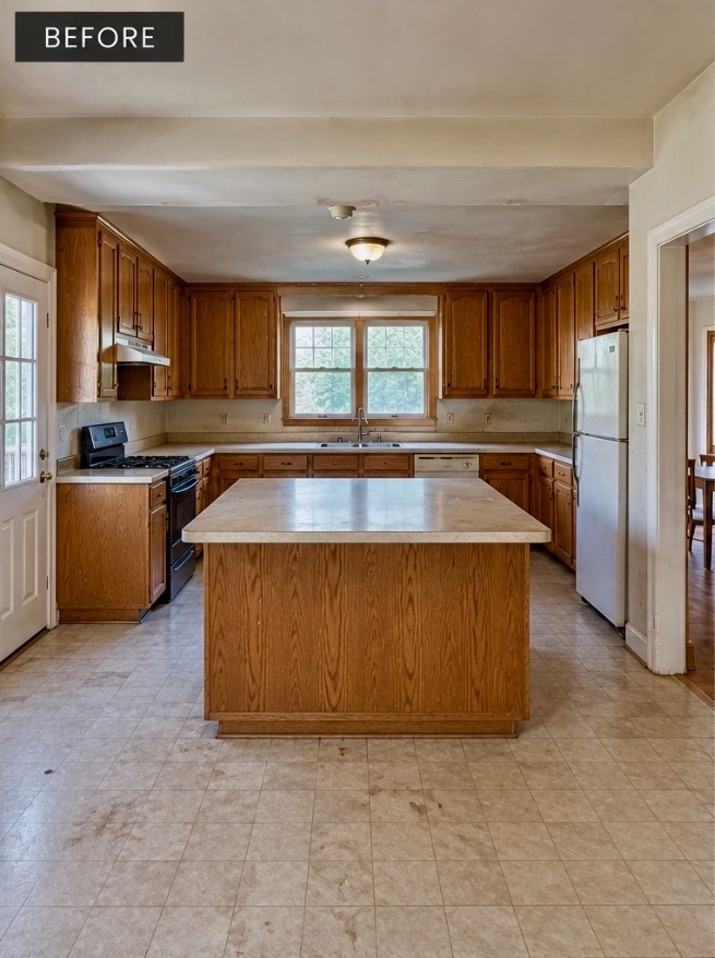 Kitchen renovation before